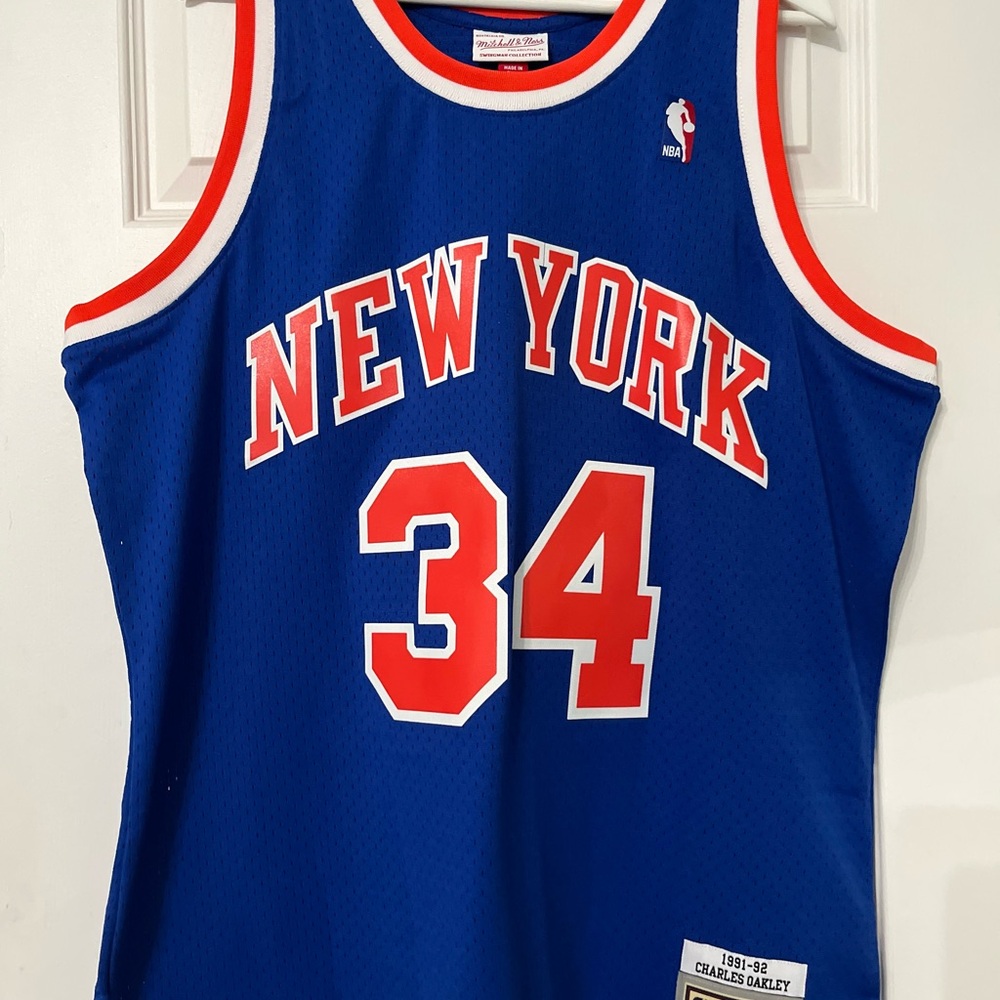Men’s NY Knicks Charles Oakley Mitchell&Ness swingman size XL